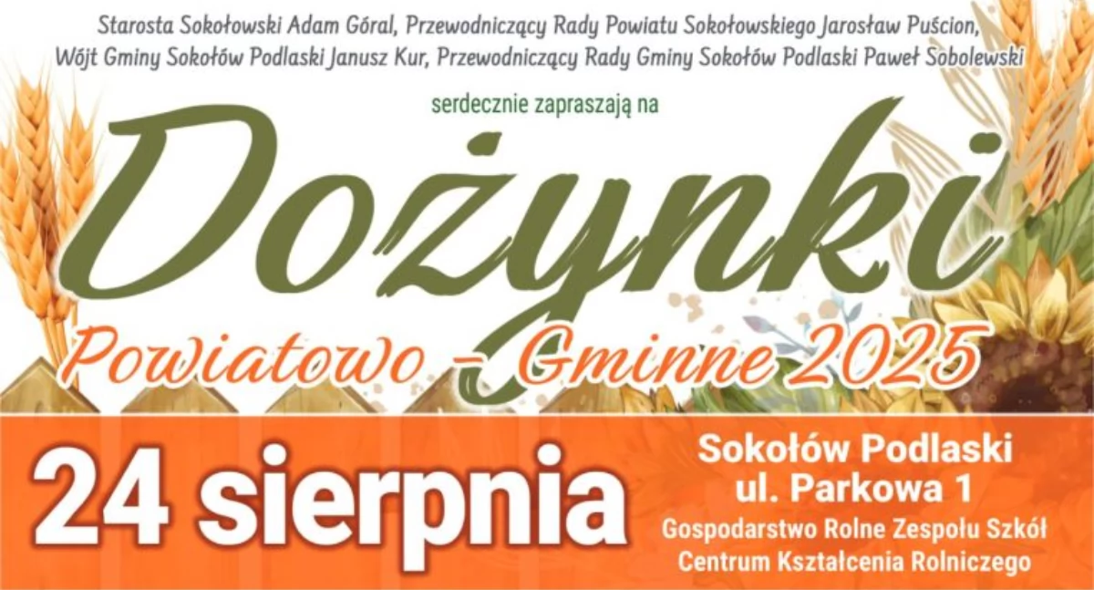 Imprezy , Gminno powiatowe dożynki Sokołowie Podlaskim czyli święto plonów mnóstwem atrakcji - zdjęcie, fotografia