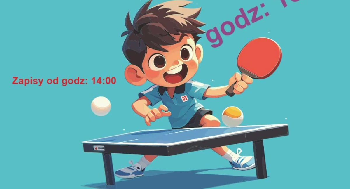 Tenis stołowy, Rodzinny Turniej Tenisa Stołowego Siedlcach - zdjęcie, fotografia