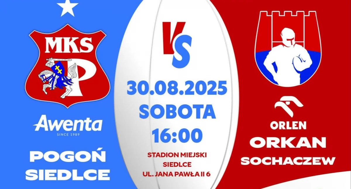 Rugby, Ekstraligi Rugby Pogoń Awenta Siedlce Orkan Sochaczew - zdjęcie, fotografia