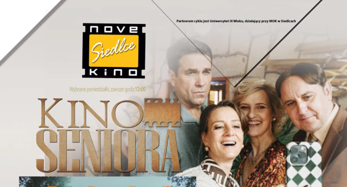 Kino/Teatr, Pierwsze powakacyjne Seniora NoveKino Siedlce - zdjęcie, fotografia