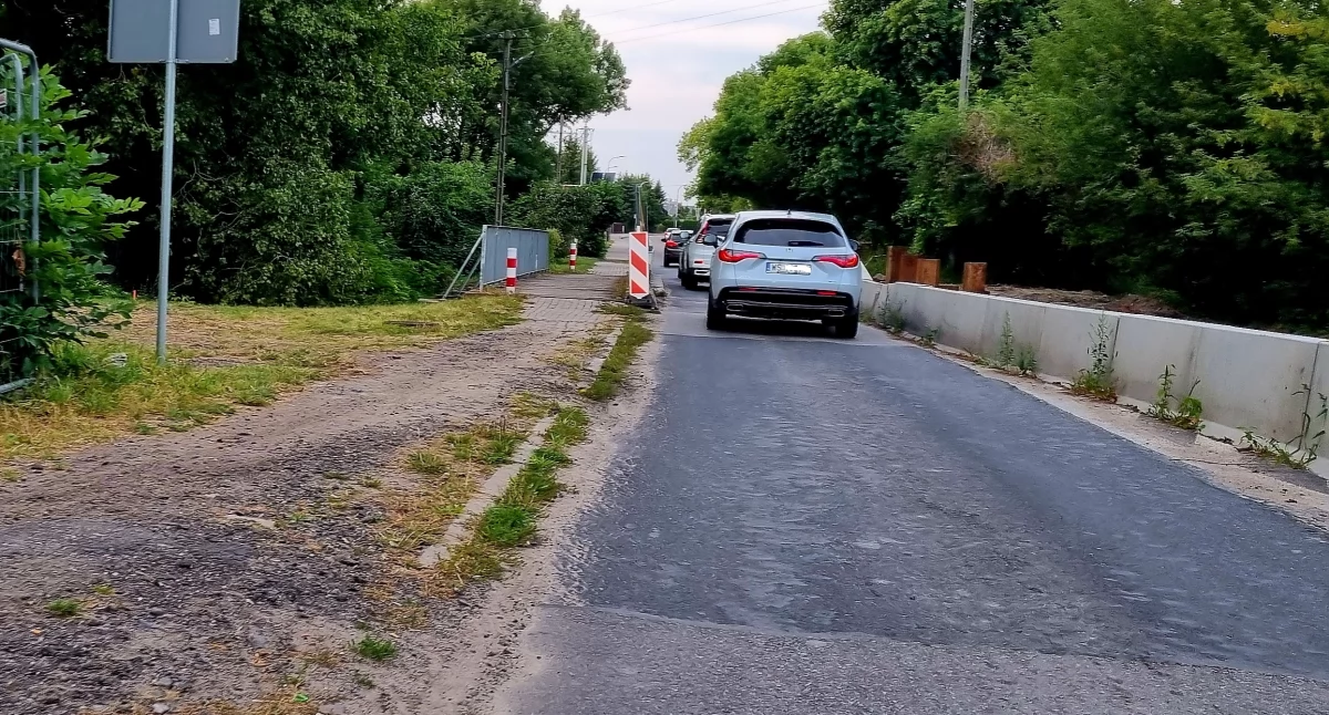 Budowa mostu w Mordach przeciąga się. Fot. MZ 