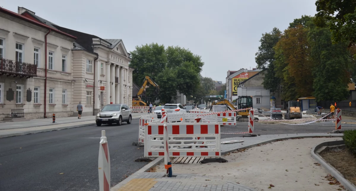 Ruch na ul. Piłsudskiego został warunkowo dopuszczony/ Fot. Maria Walaszczyk