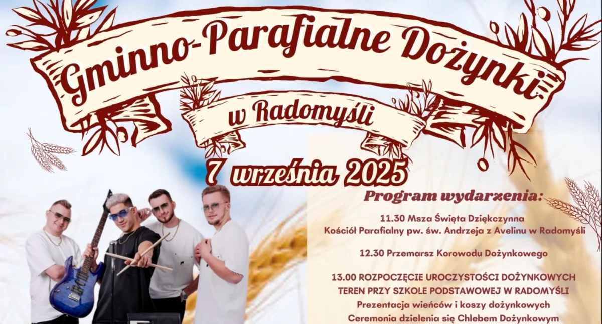 Imprezy , Dożynki gminno parafialne Radomyśli - zdjęcie, fotografia