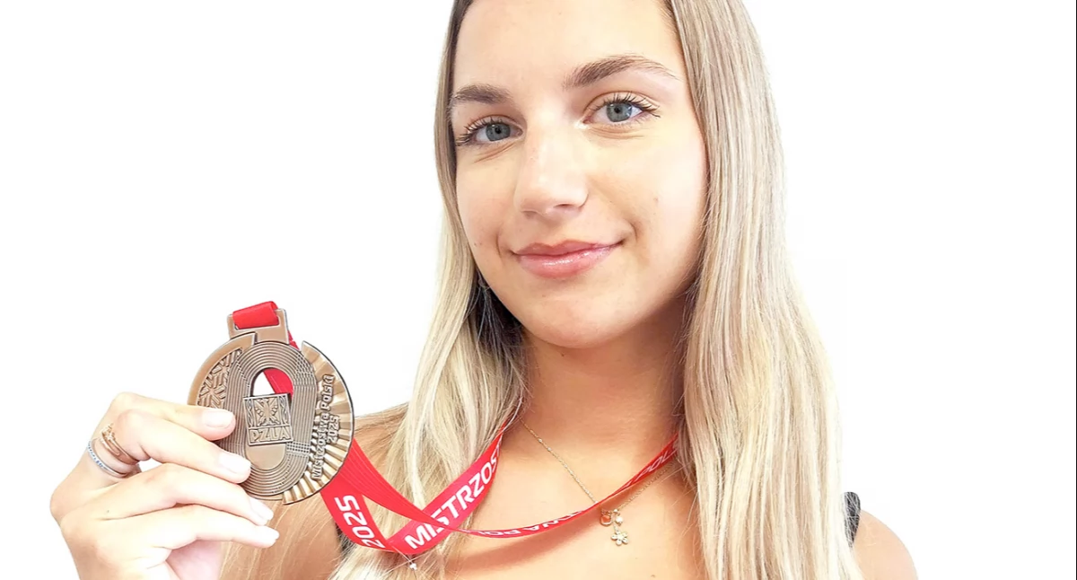 Lekkoatletyka, Wiktoria Gwiazdecka medalistka Siedlec Płotki wybaczają błędów - zdjęcie, fotografia