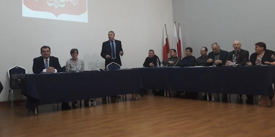 Przewodniczący RMiG w Kosowie Lackim Stanisław Kuziak