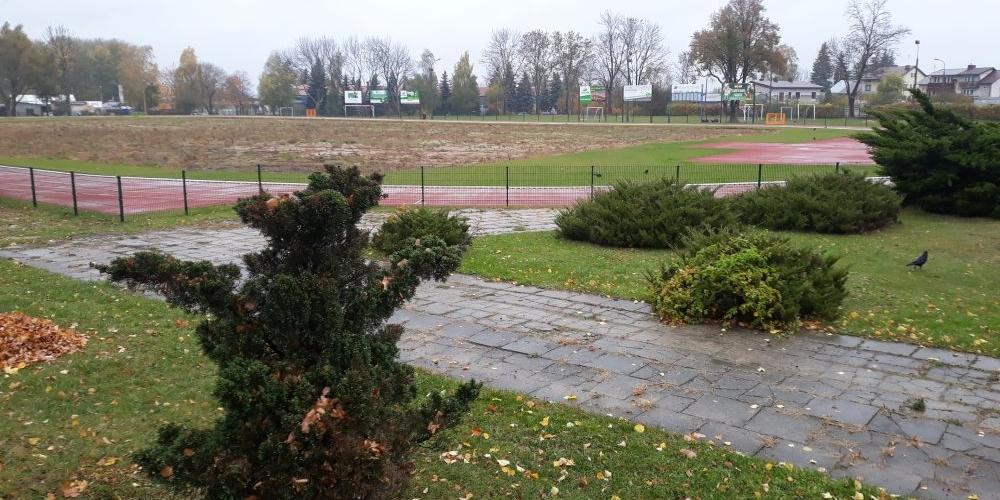 Płyta główna na stadionie przy ul. Lipowej została zerwana
