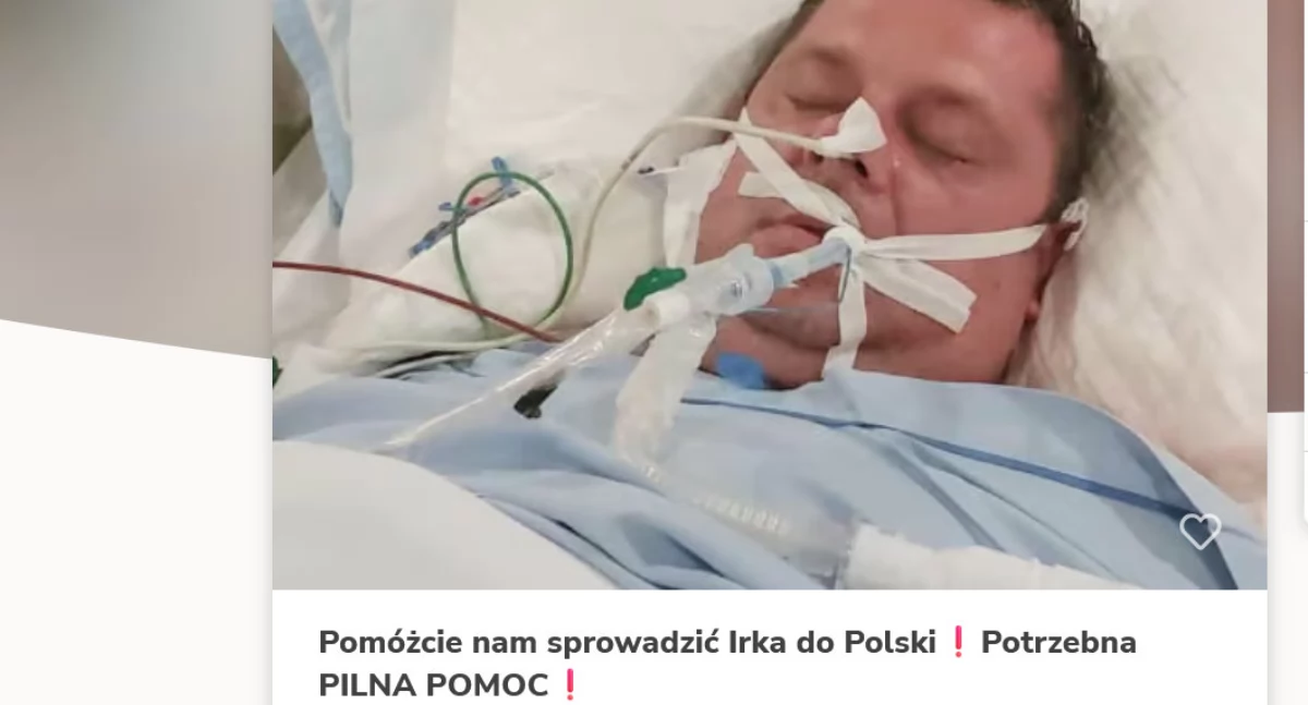 Irek Zdunek przebywa na intensywnej terapii w tajskim szpitalu. Potrzbne są fundusze, by sprowadzić go na leczenie do Polski