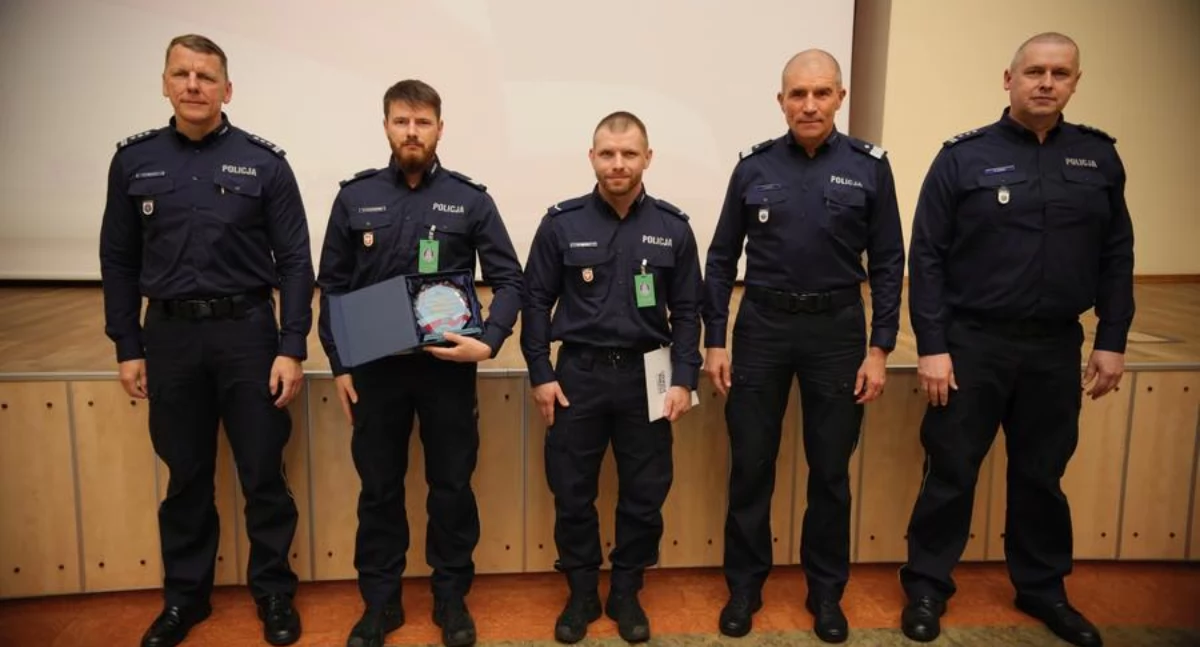 Policjanci z KMP Siedlce zajęli pierwsze miejsce w konkurencji „stosowanie technik obezwładniania osób