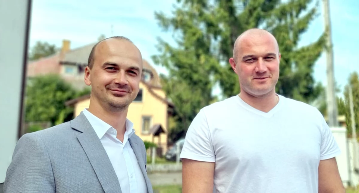  Tomasz Starzewski i Przemysław Komar  – kiedyś rywale, dziś wzór współpracy. Fot. MZ