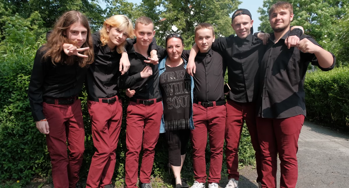 Dzięki muzyce wychodzą na prostą - No Name Band z Wojnowa  - fot. Aga Król