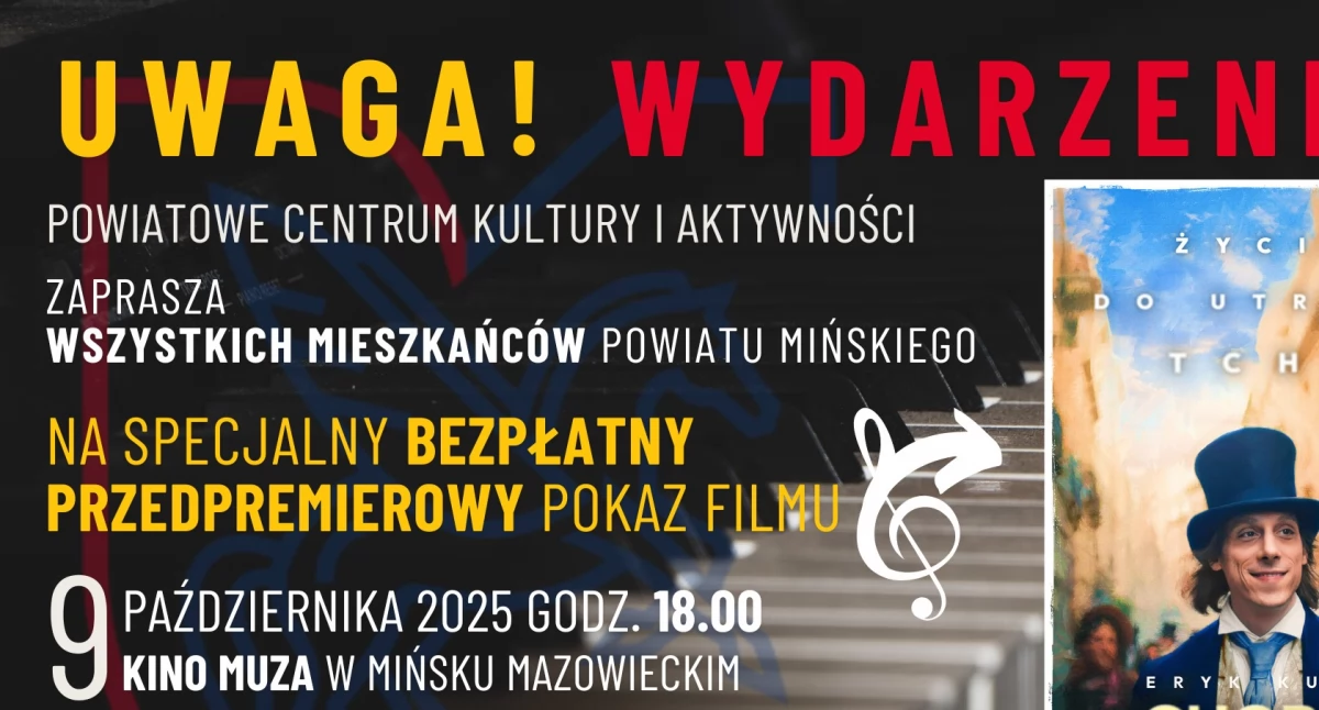 plakat wydarzenia