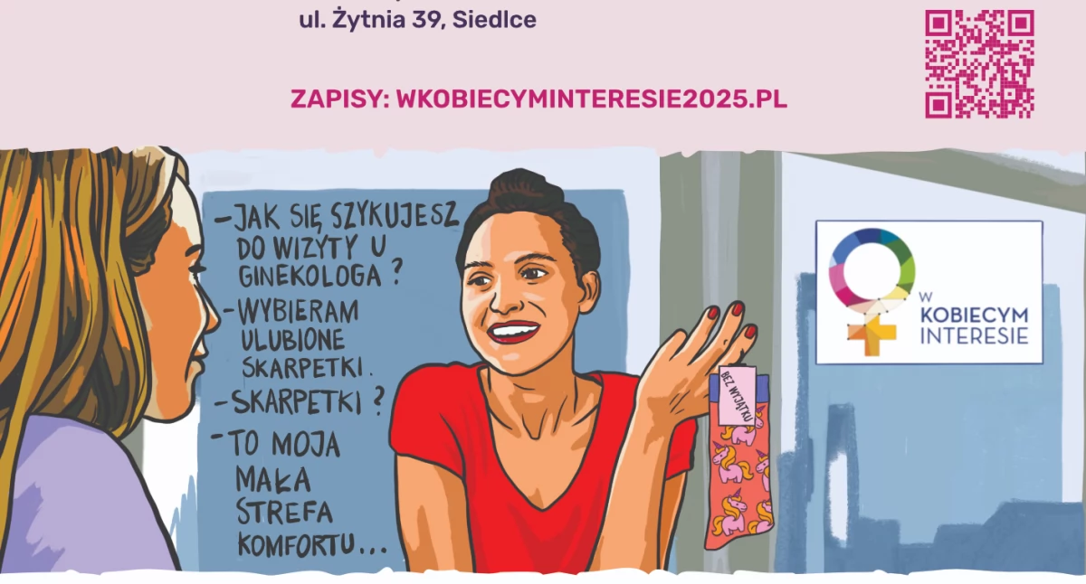 Zdrowie, Kobiecym Interesie” bezpłatne badania ginekologiczne Siedlcach - zdjęcie, fotografia