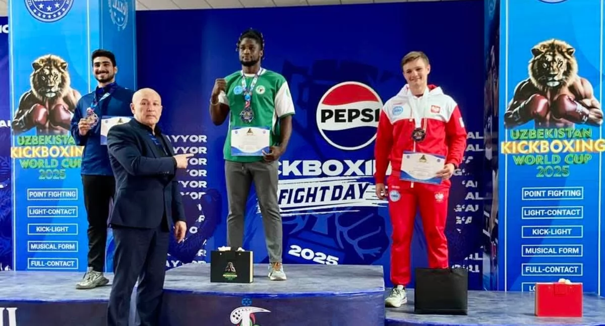Sporty walki, Dominik Grzęda podium Pucharu Świata Taszkencie - zdjęcie, fotografia