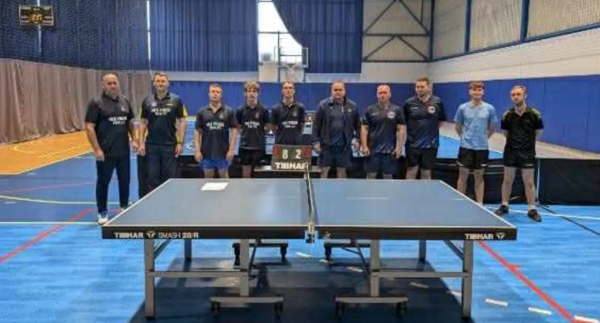 Tenis stołowy, Kolejne zwycięstwo tenisistów stołowych Pogoń Siedlce Grodzisk zdobyty! - zdjęcie, fotografia