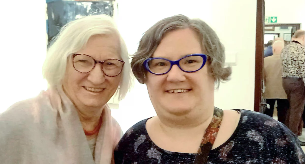Irena Szlachowicz i Agnieszka Magierska (fot.MZ)