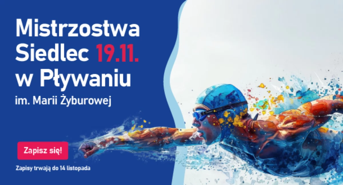 Inne sporty, udział Mistrzostwach Siedlce pływaniu! - zdjęcie, fotografia
