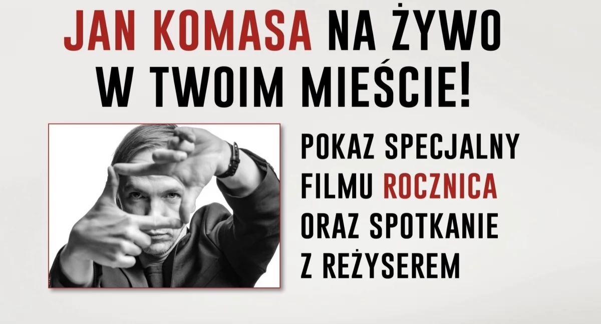 Kino/Teatr, Wydarzenie specjalne Komasa NoveKino Sielce! - zdjęcie, fotografia