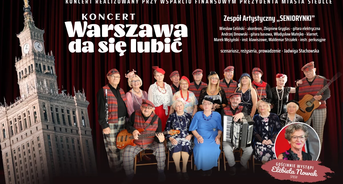 Koncerty/Muzyka, Warszawa lubić czyli koncert Zespołu Artystycznego Seniorynki - zdjęcie, fotografia