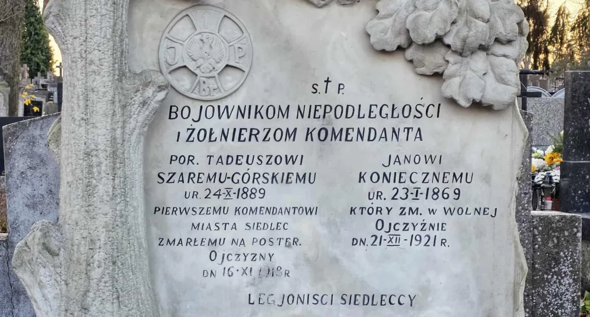 Cmentarz Centralny w Siedlcach – groby bohaterów, którzy walczyli o niepodległość Polski - fot. Aga Król
