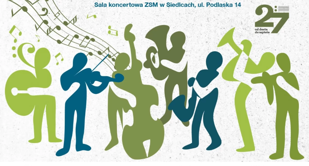 Koncerty/Muzyka, Zespole Szkół Muzycznych Siedlcach Konkurs „Od duetu septetu” - zdjęcie, fotografia