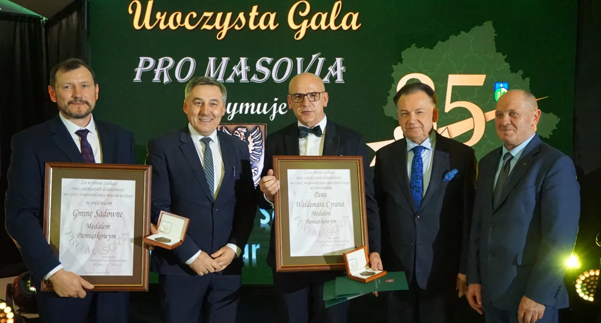 Od lewej: Tomasz Szymanik, Rafał Kowalczyk, Waldemar Cyran, Adam Struzik i Marek Sawicki. fot. sej