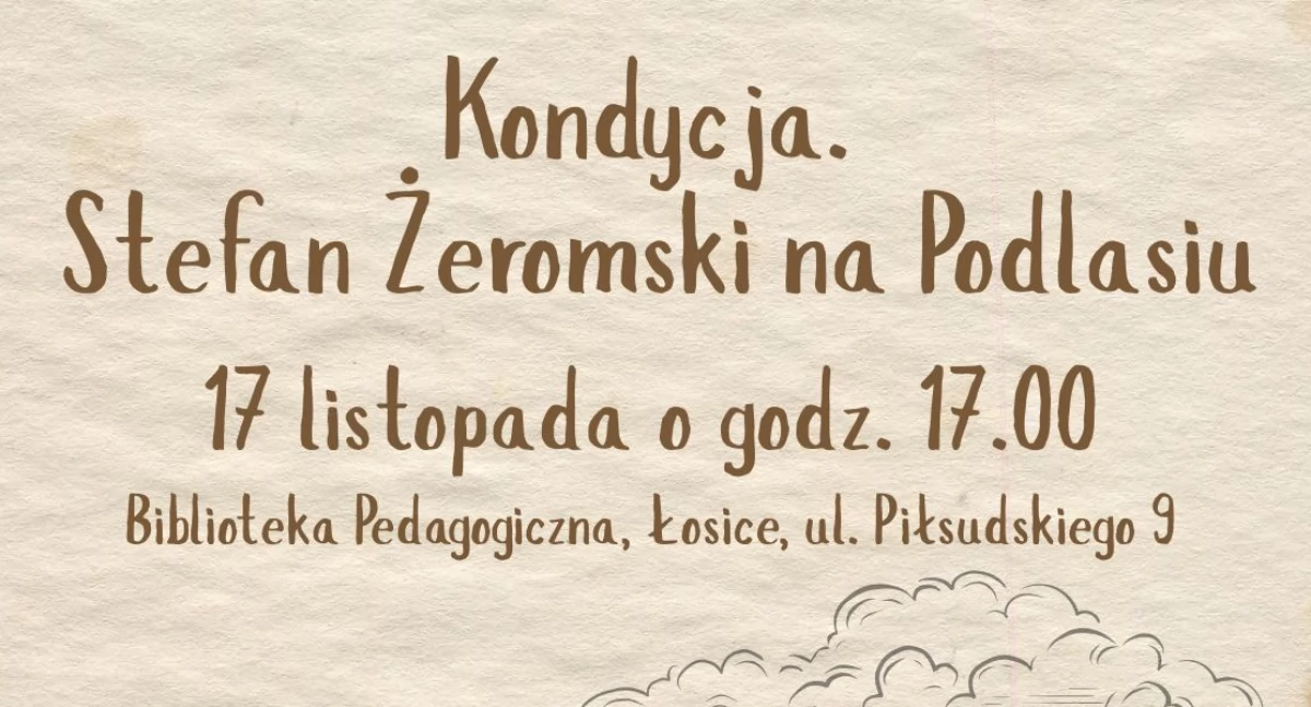 Żeromski na Podlasiu-plakat