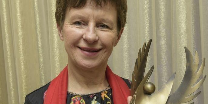 Elżbieta Sieradzińska - pierwsza lauretka Złotych Skrzydeł fot. Janusz Mazurek