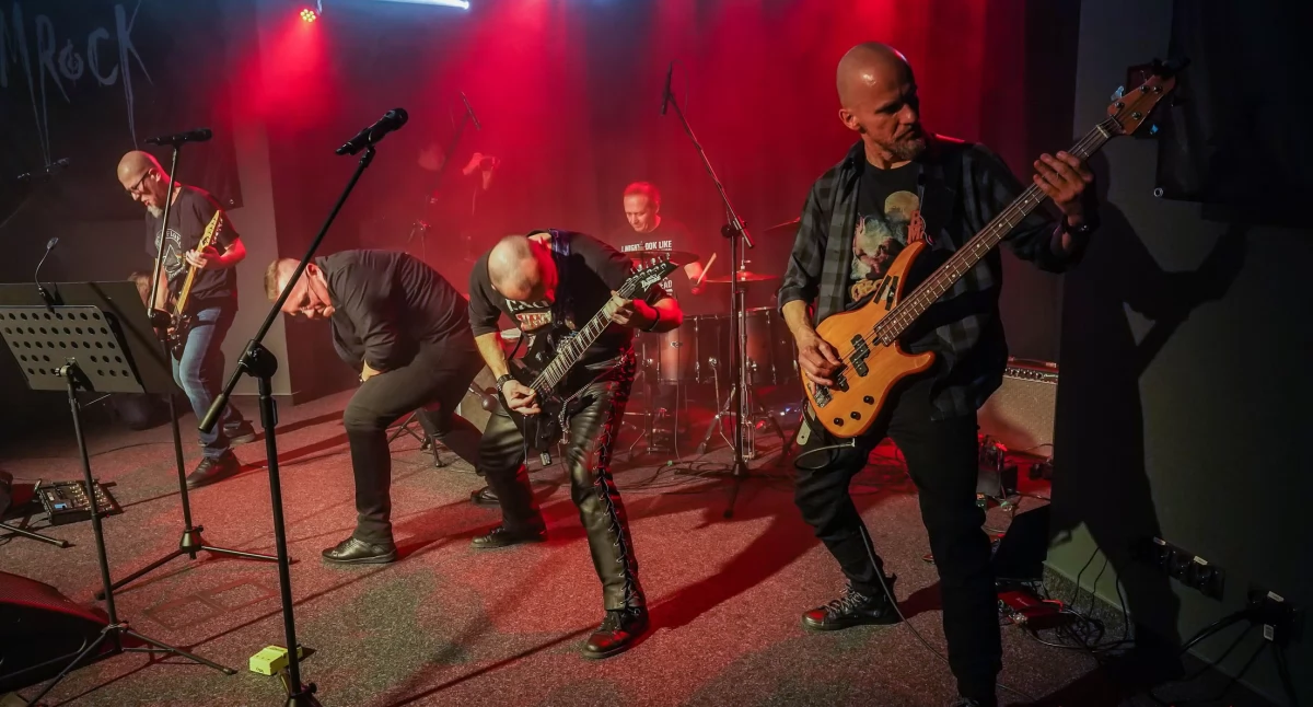 MORITURUS wraca na scenę. Legendarny siedlecki zespół metalowy zagrał koncert po 30 latach - fot. Aleksander Skums