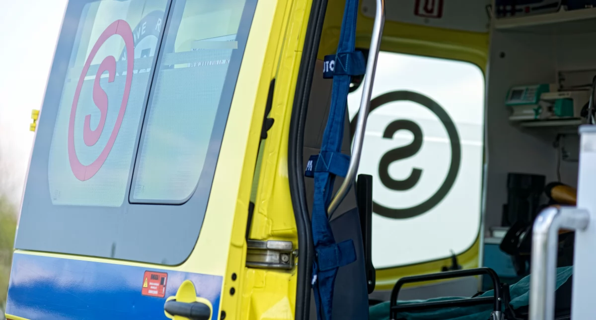 Kronika kryminalna, Gmina Zbuczyn Zderzenie renault - zdjęcie, fotografia
