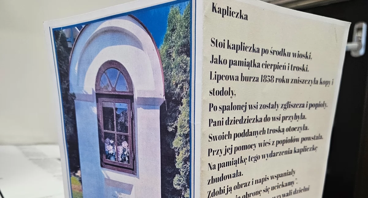 Akcje i konkursy, Mazowsze bliskie „Kapliczka Marianny Zdunek - zdjęcie, fotografia
