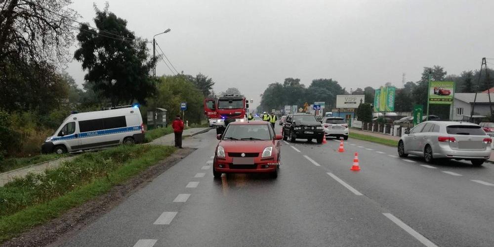 Wypadek w Iganiach fot. Aga Król