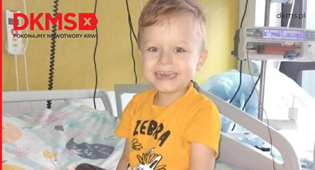 Plakat fundacji DKMS