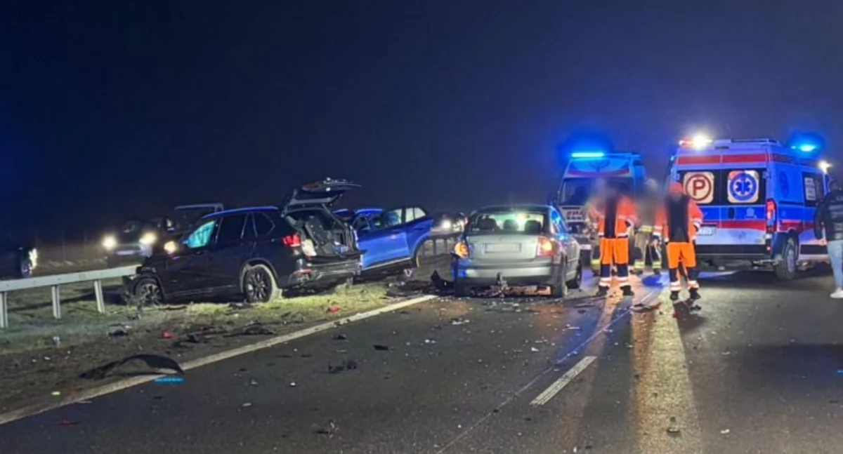 Seria kolizji na S17. Trzy zdarzenia w dwa dni – policja apeluje o ostrożność - fot. OSP Gocław