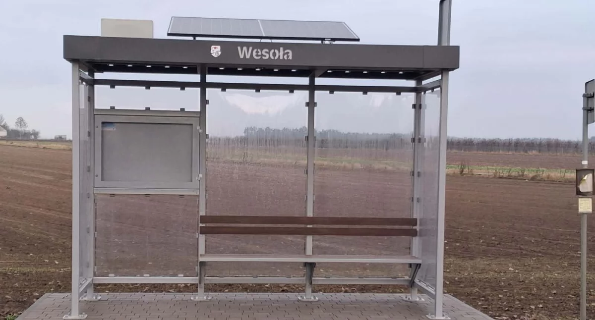 Nowy przystanek w Wesołej. Fot. ZJ