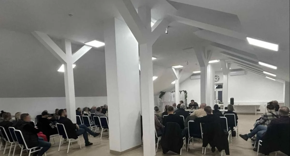 Spotkanie mieszkańców w sprawie budowy fermy