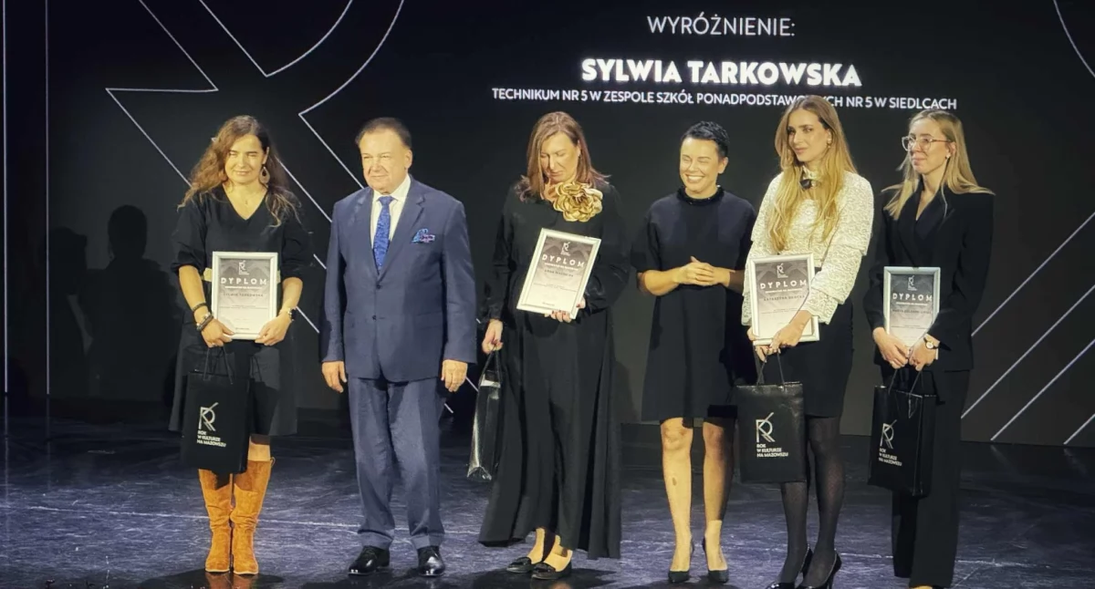 Siedlce: Sylwia Tarkowska z ZSP nr 5 nagrodzona w konkursie Edukreator na Mazowszu - fot. arch. ST