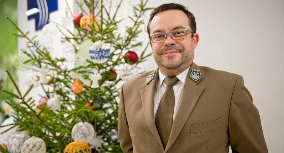 Naturalna choinka wraca do łask. Leśnicy z Siedlec: to wybór ekologiczny i świadomy. Michał Dziedzic - fot. Aga Król