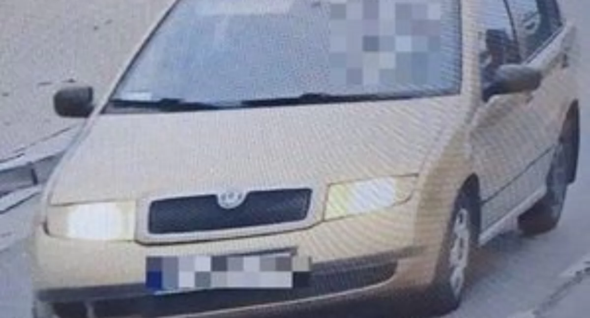 17-latek zabrał skodę z Pilawy. Przejażdżka zakończyła się na płocie w Łucznicy - fot. Policja Garwolin