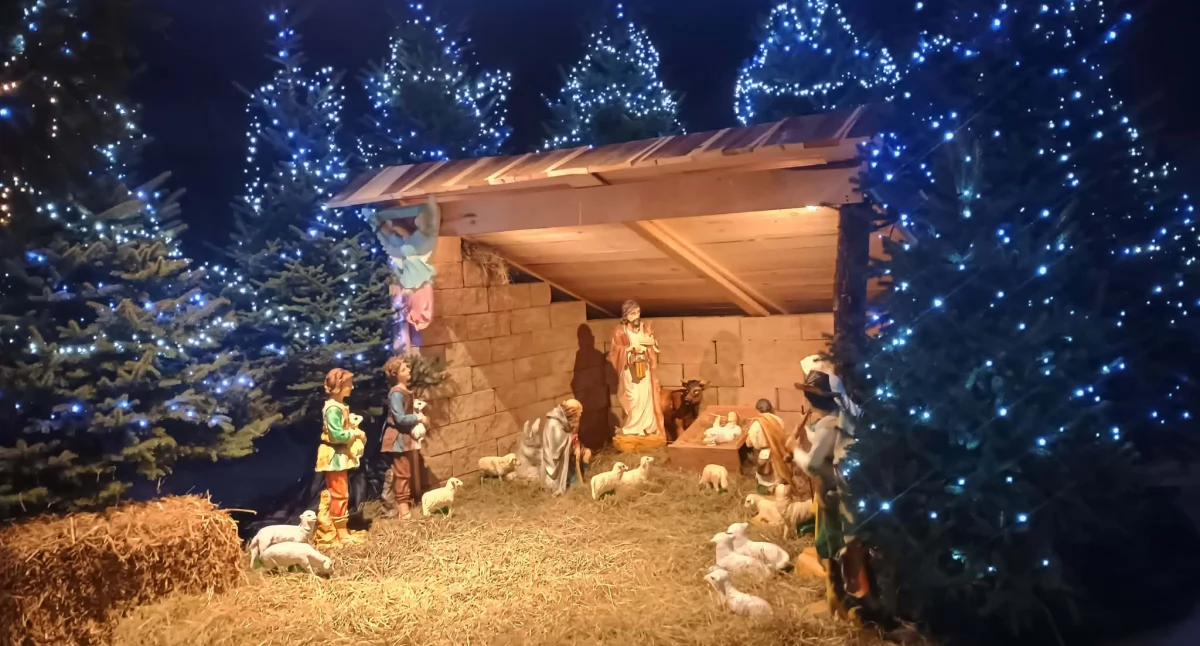 Szopka w Sanktuarium św. Józefa w Siedlcach