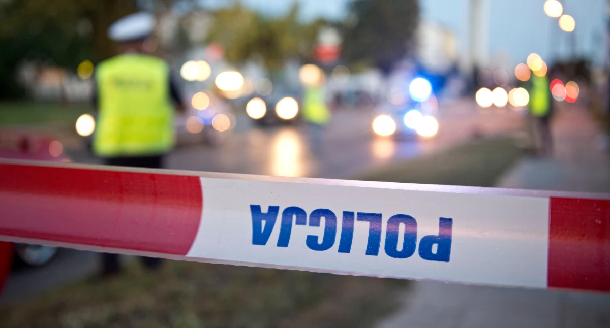 Zdarzenie drogowe na autostradzie A2 w rejonie Mińska Mazowieckiego - fot. Aga Król