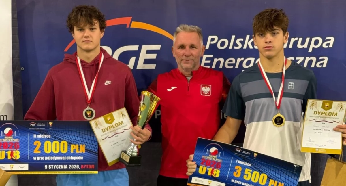 Dwóch finalistów. fot. KS Górnik Bytom