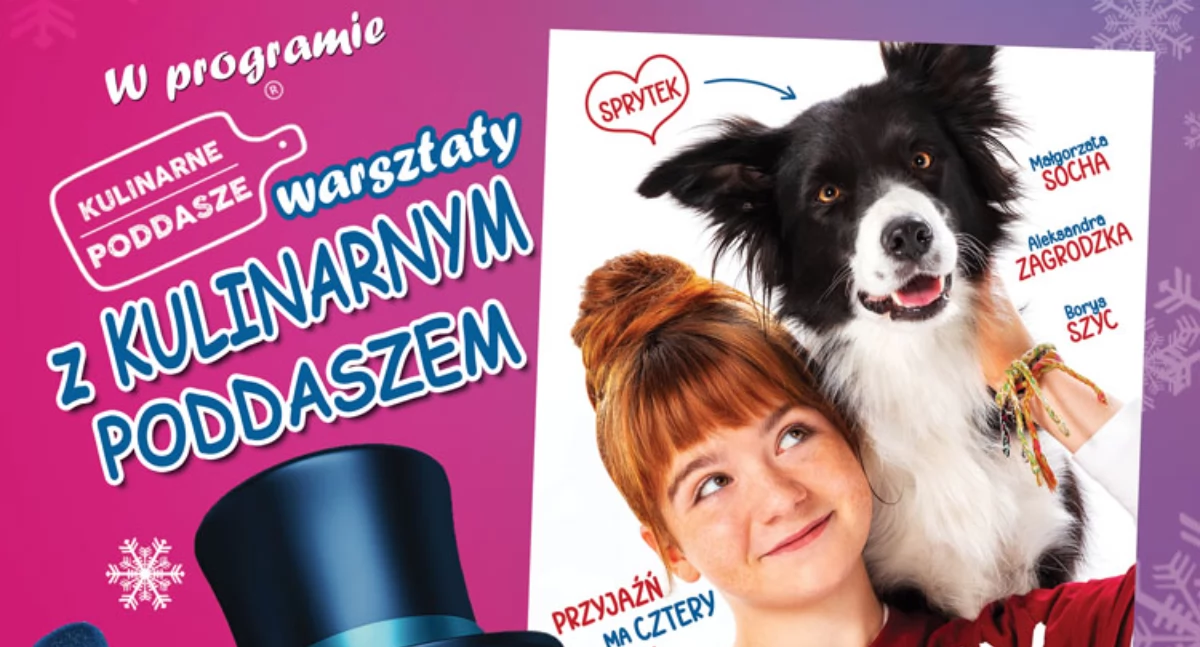 Kino/Teatr, Filmowe Ferie Psoty warsztaty Kulinarnym Poddaszem! - zdjęcie, fotografia