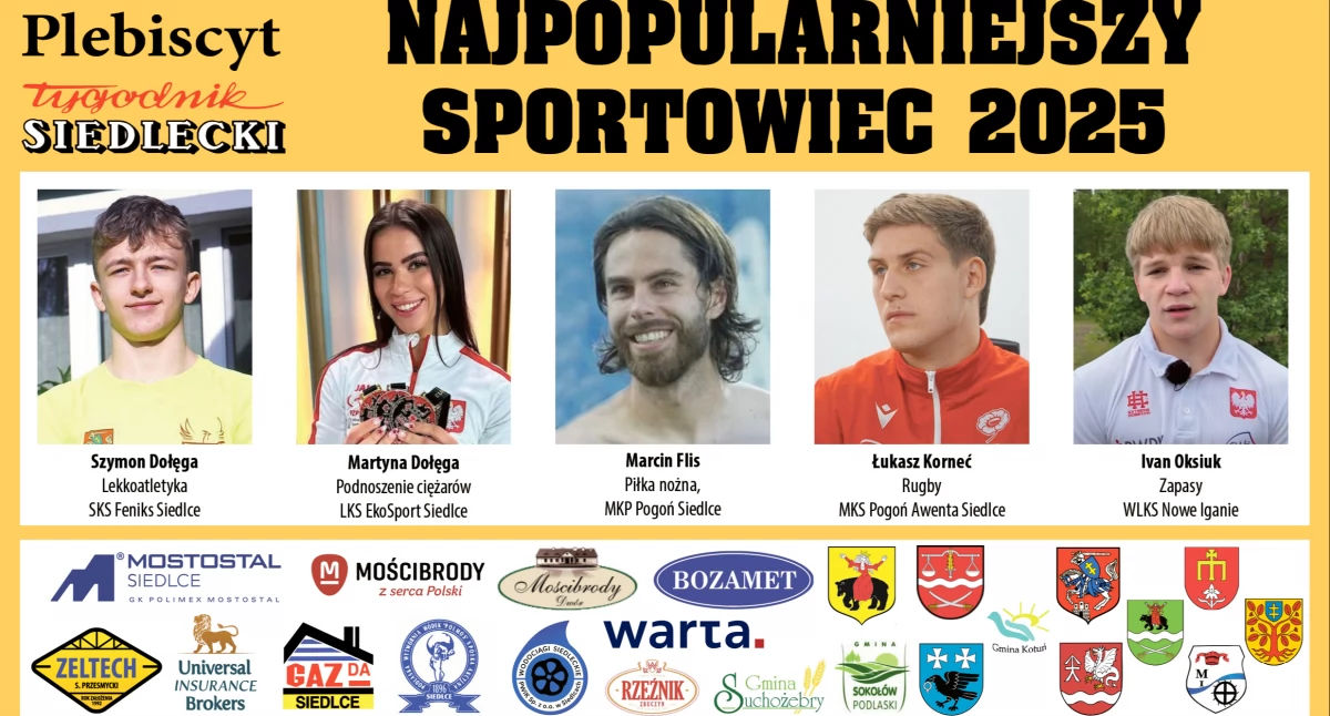 Akcje i konkursy, Najpopularniejszy Sportowiec wybór należy - zdjęcie, fotografia