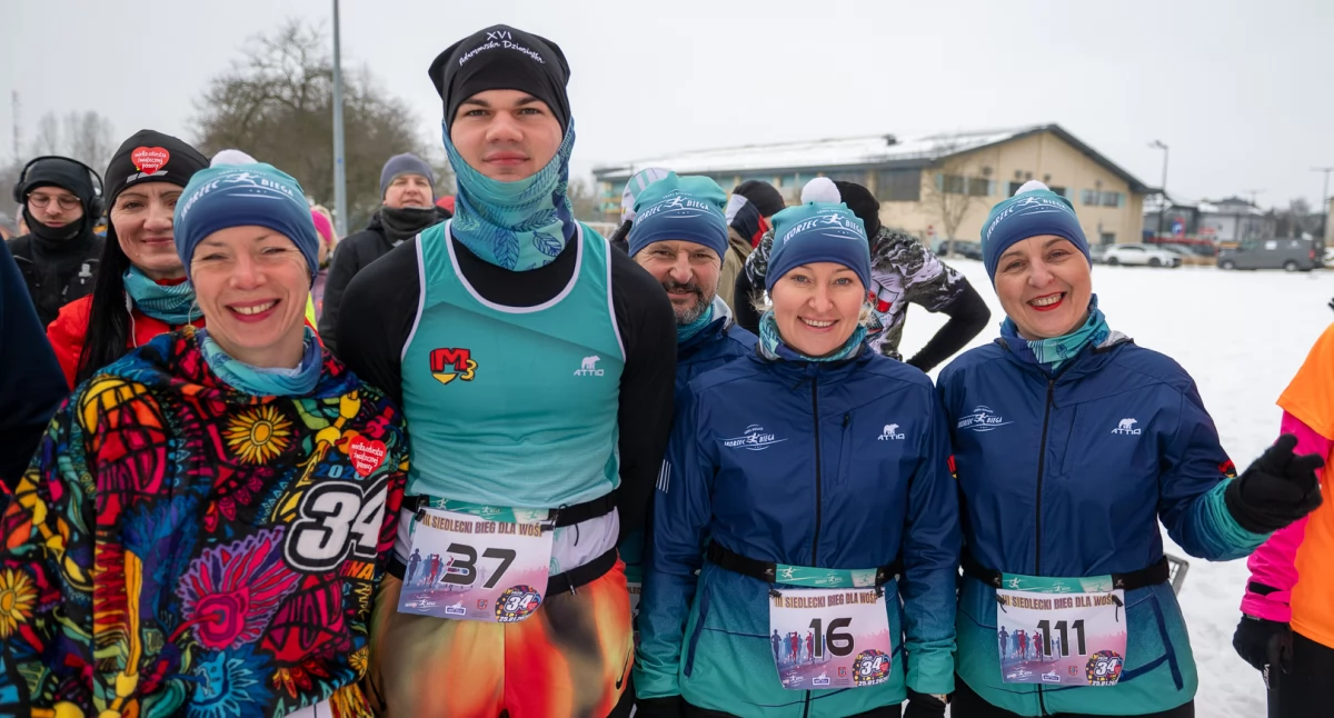 III Siedlecki Bieg WOŚP nad Zalewem. 3 km biegu, Nordic Walking, biegi dziecięce i wsparcie dla Orkiestry - fot. Mariusz Drabio