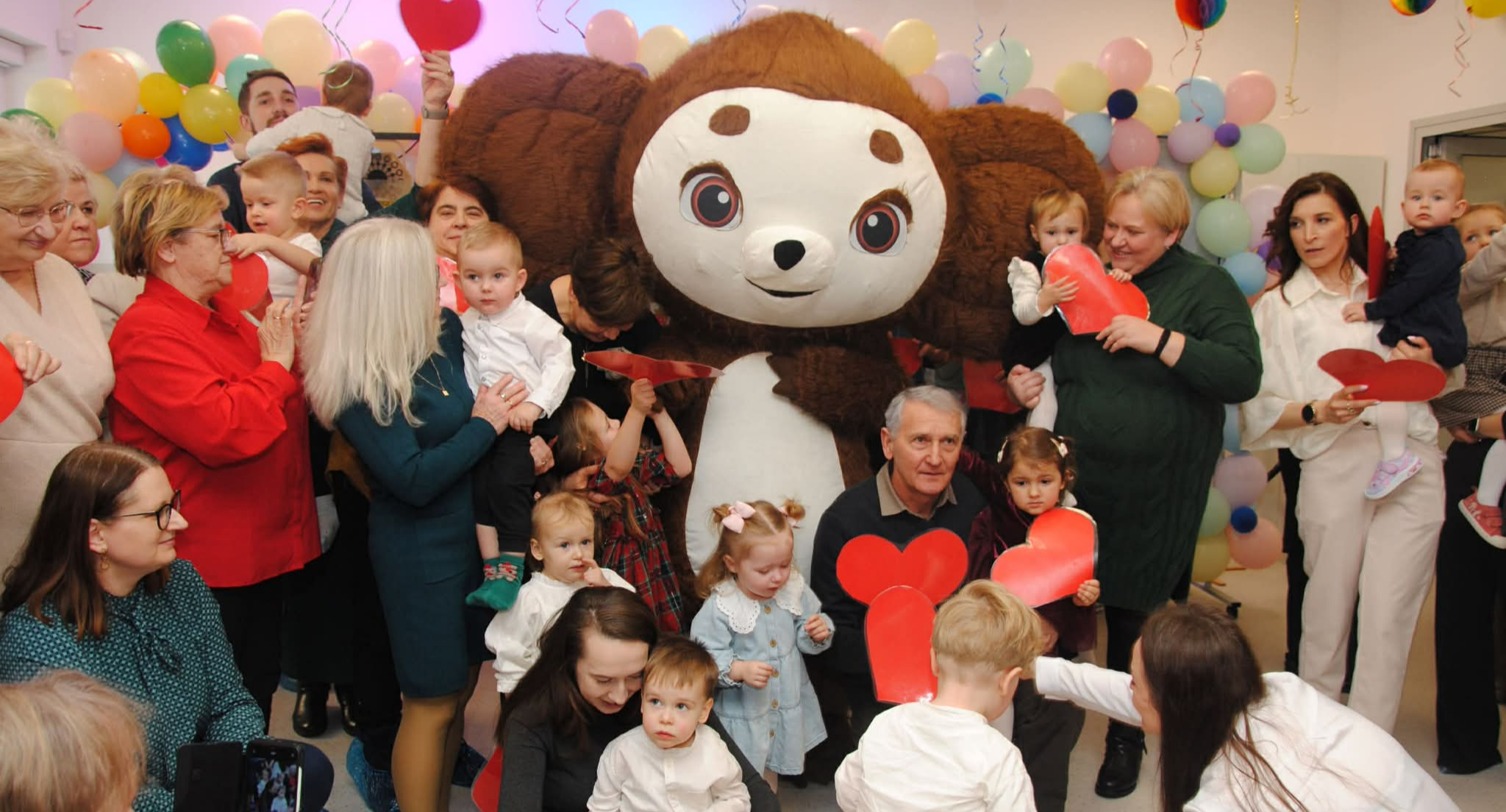 Pierwsze Święto Babci i Dziadka w Żłobku Gminnym nr 2 w Żelkowie-Kolonii - fot. Jarosław Kurzawa
