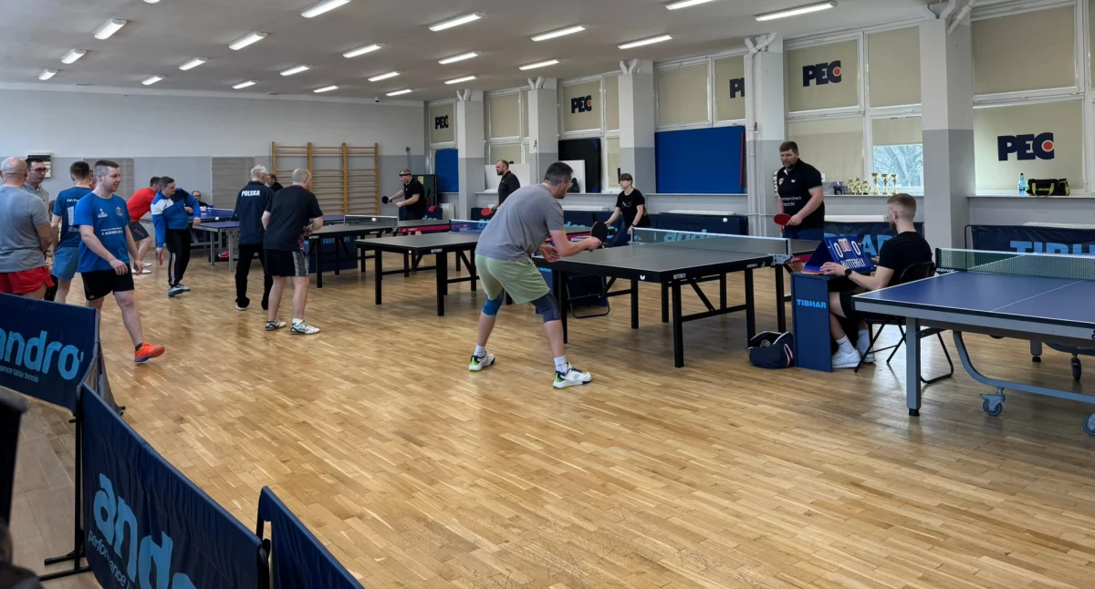 Tenis stołowy, Sportowa sobota Mistrzostwa Siedlec tenisie stołowym - zdjęcie, fotografia