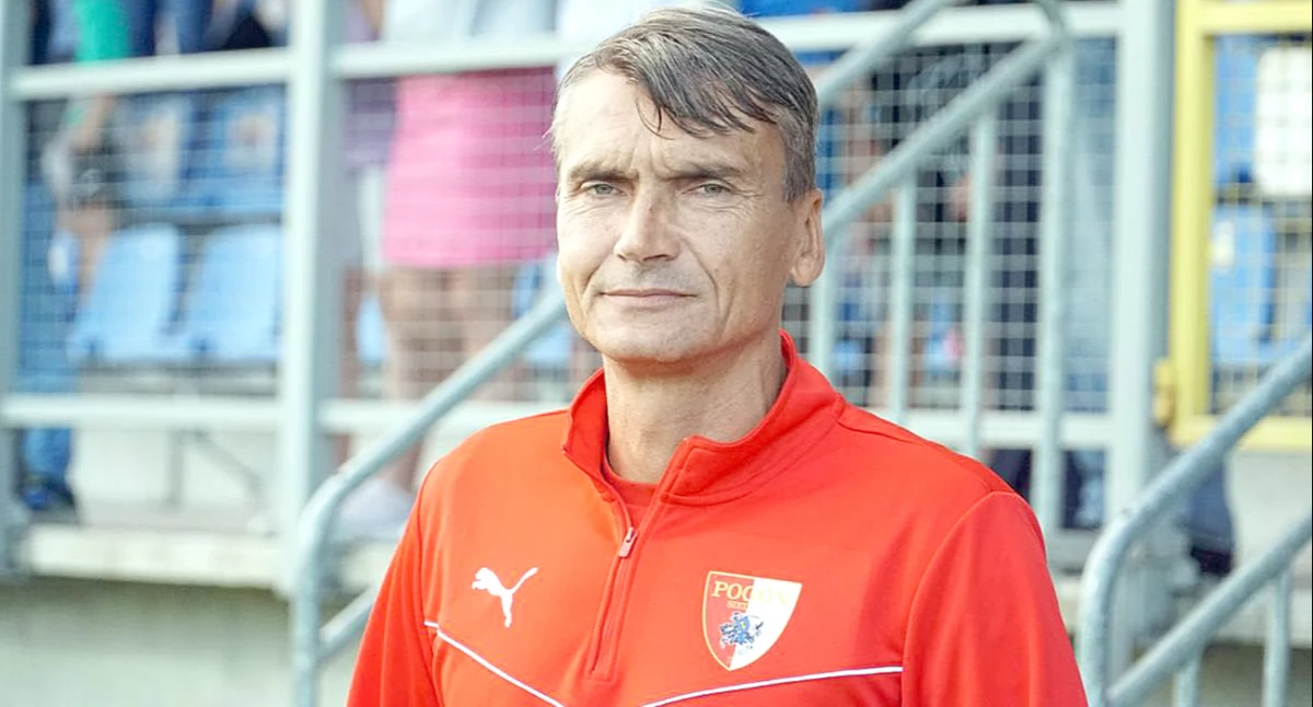 Trener MKP Pogoń Siedlce Adam Nocoń fot. Siriss