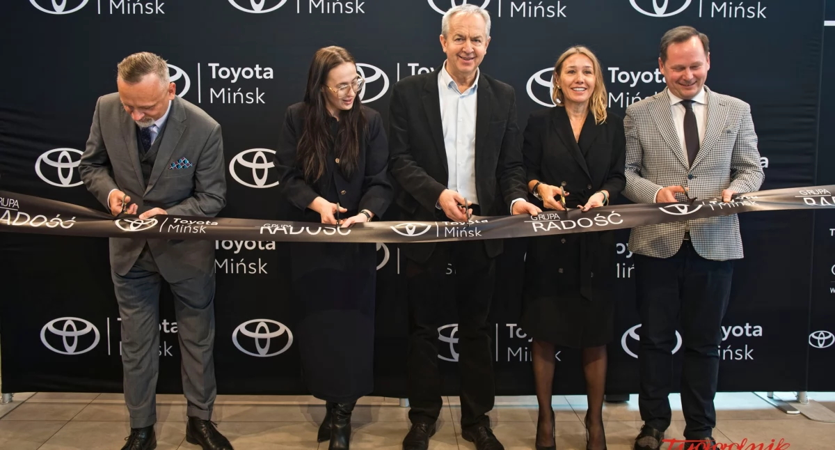 Nowy salon Toyoty w Stojadłach otwarty. To kolejny krok w rozwoju Grupy  - fot. Aga Król