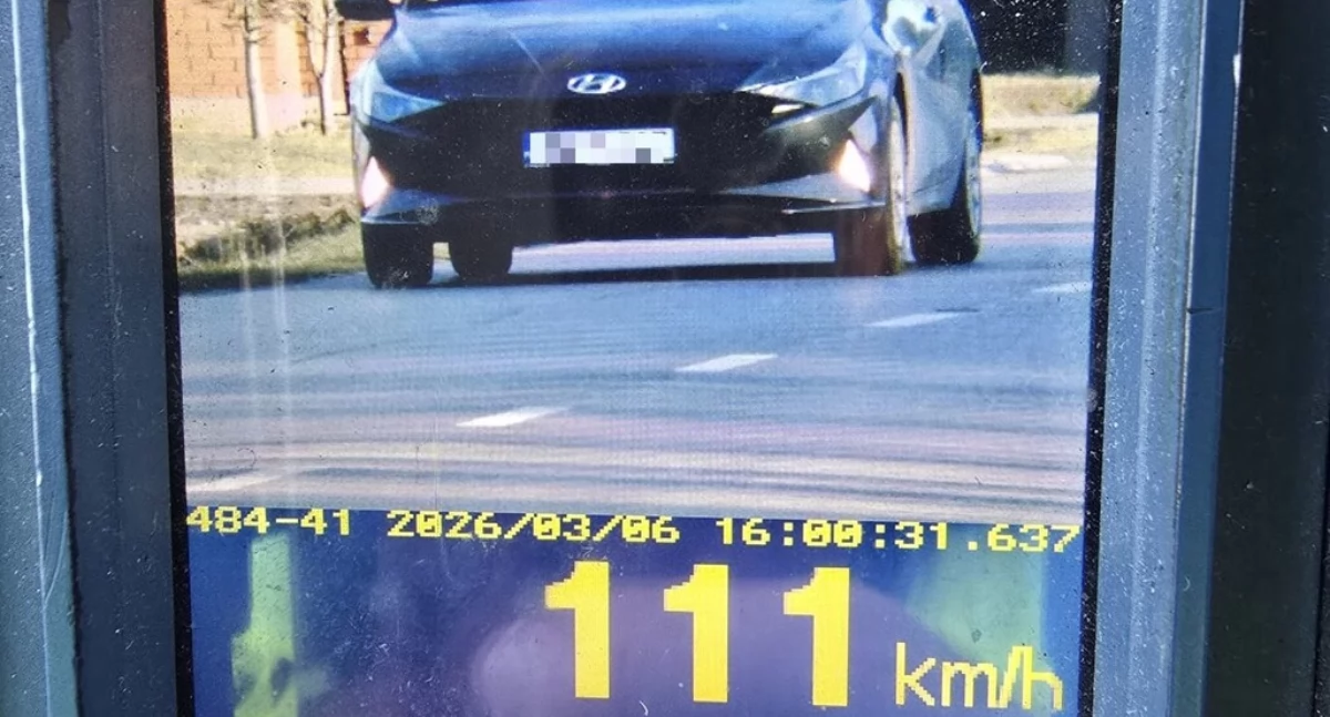 Akcja Prędkość w powiecie garwolińskim. Policja skontrolowała ponad 100 kierowców - fot. Policja Garwolin