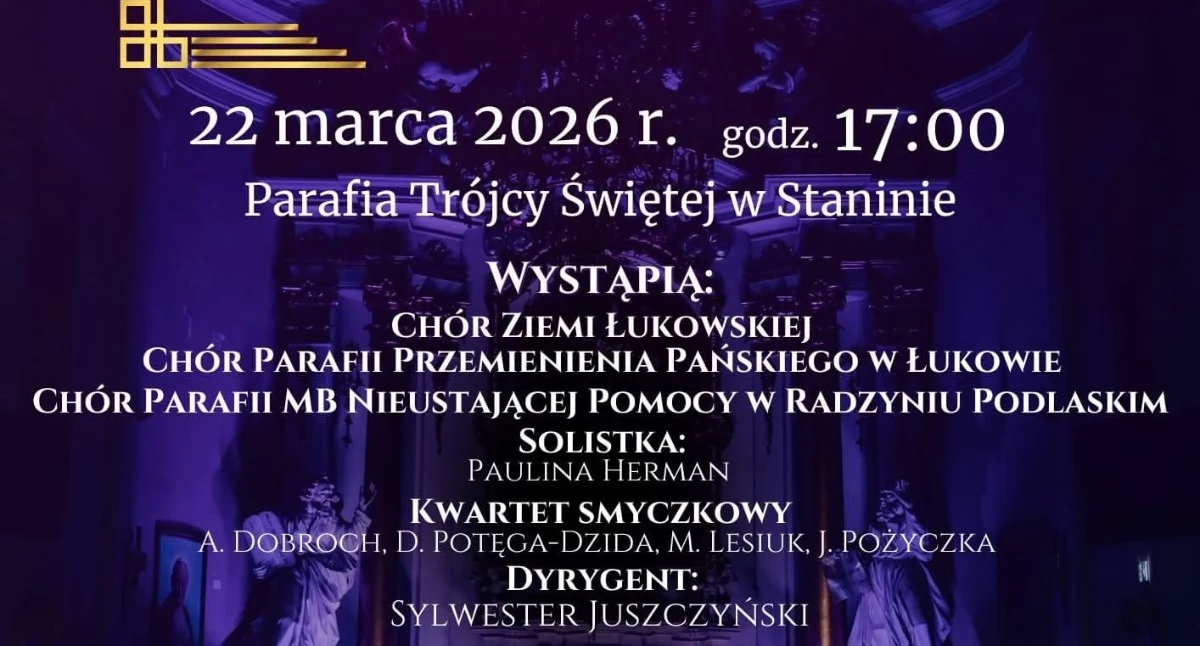 Koncerty/Muzyka, Koncert pasyjny „Stabat Mater” Staninie - zdjęcie, fotografia